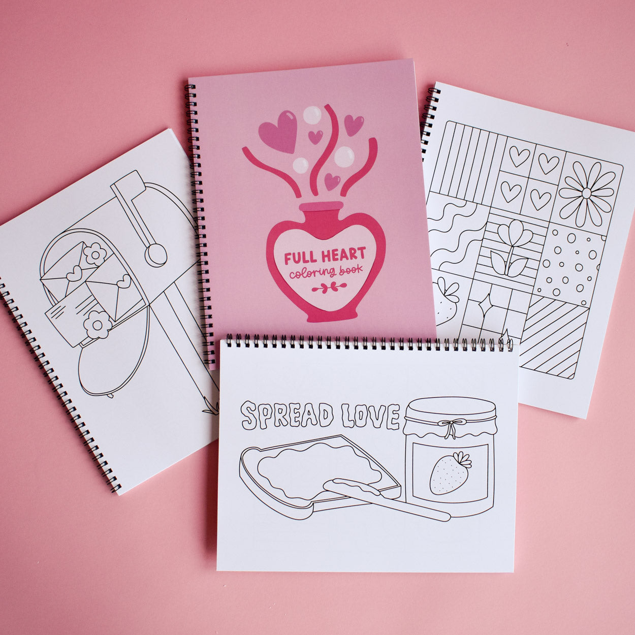 Full Heart Coloring Book