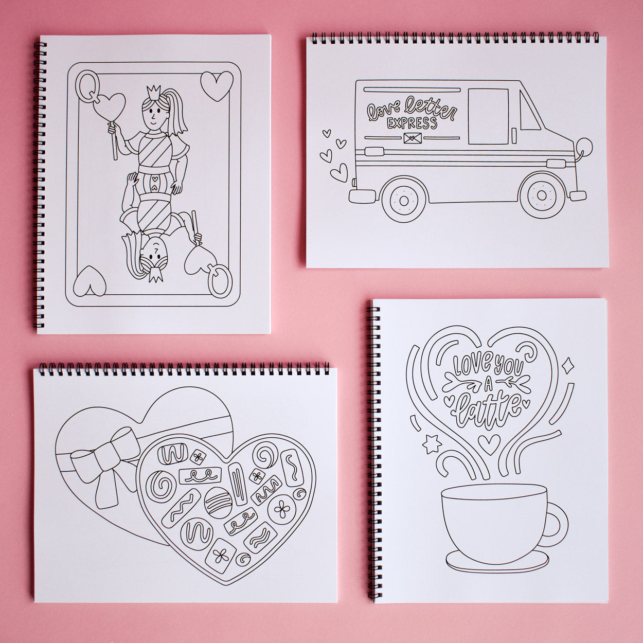 Full Heart Coloring Book