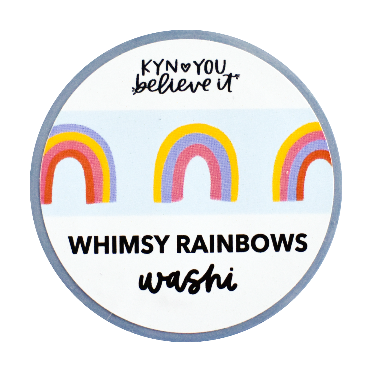 Whimsy Rainbows Washi Tape