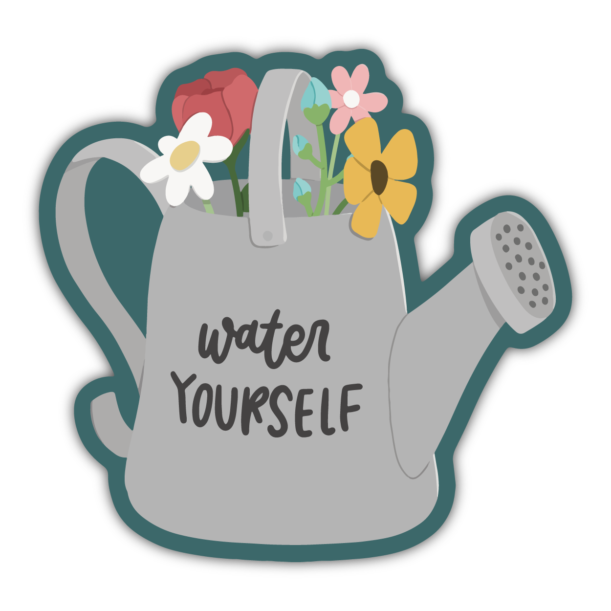 Water Yourself Sticker