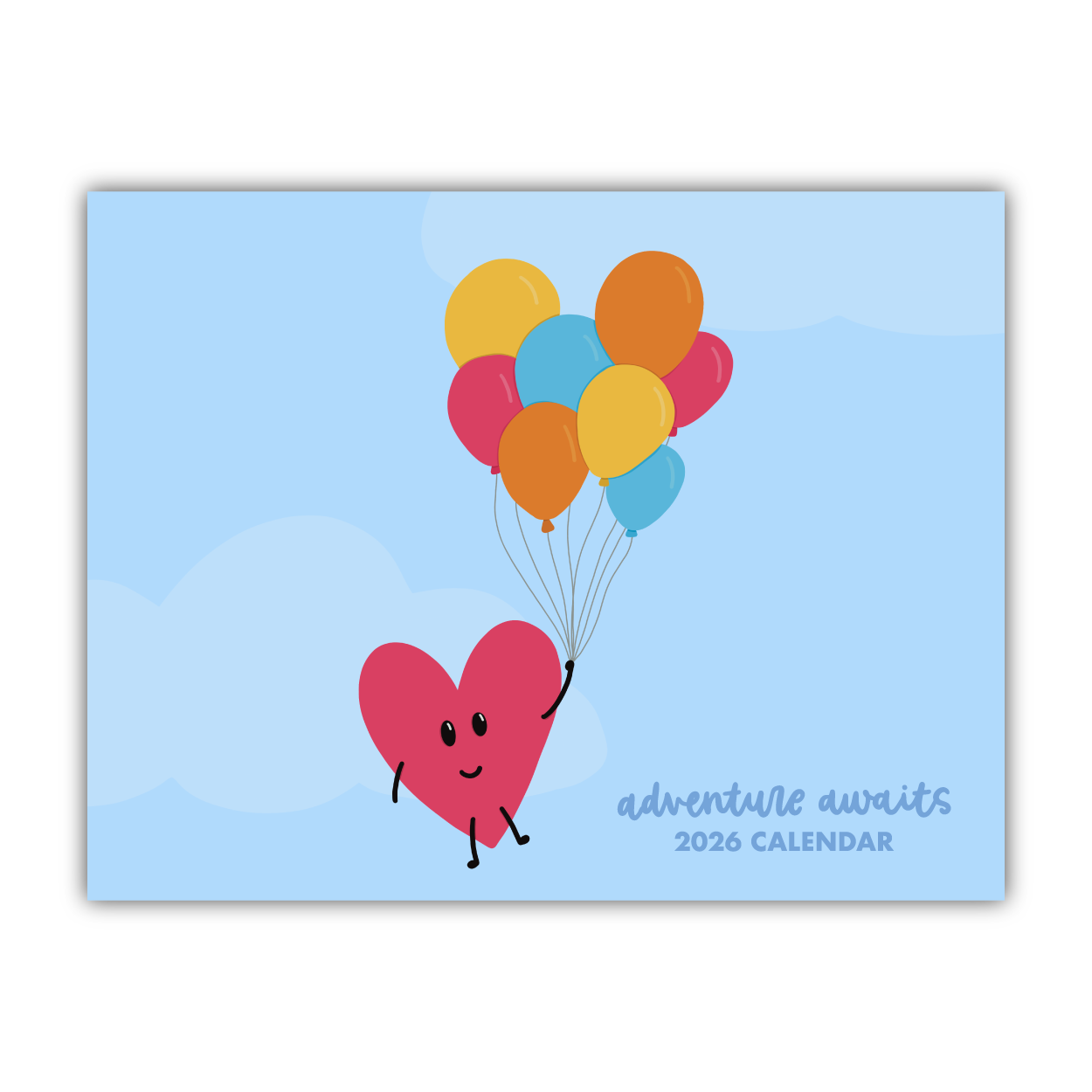 Adventure Awaits 2026 Calendar