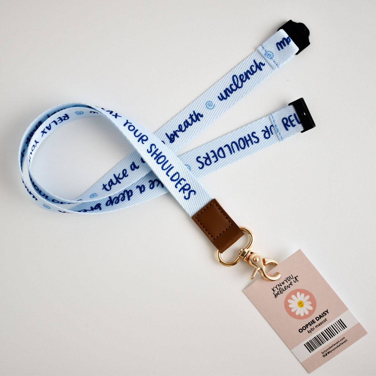 Self Care Reminders Lanyard