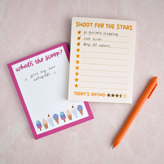 What's The Scoop Notepad