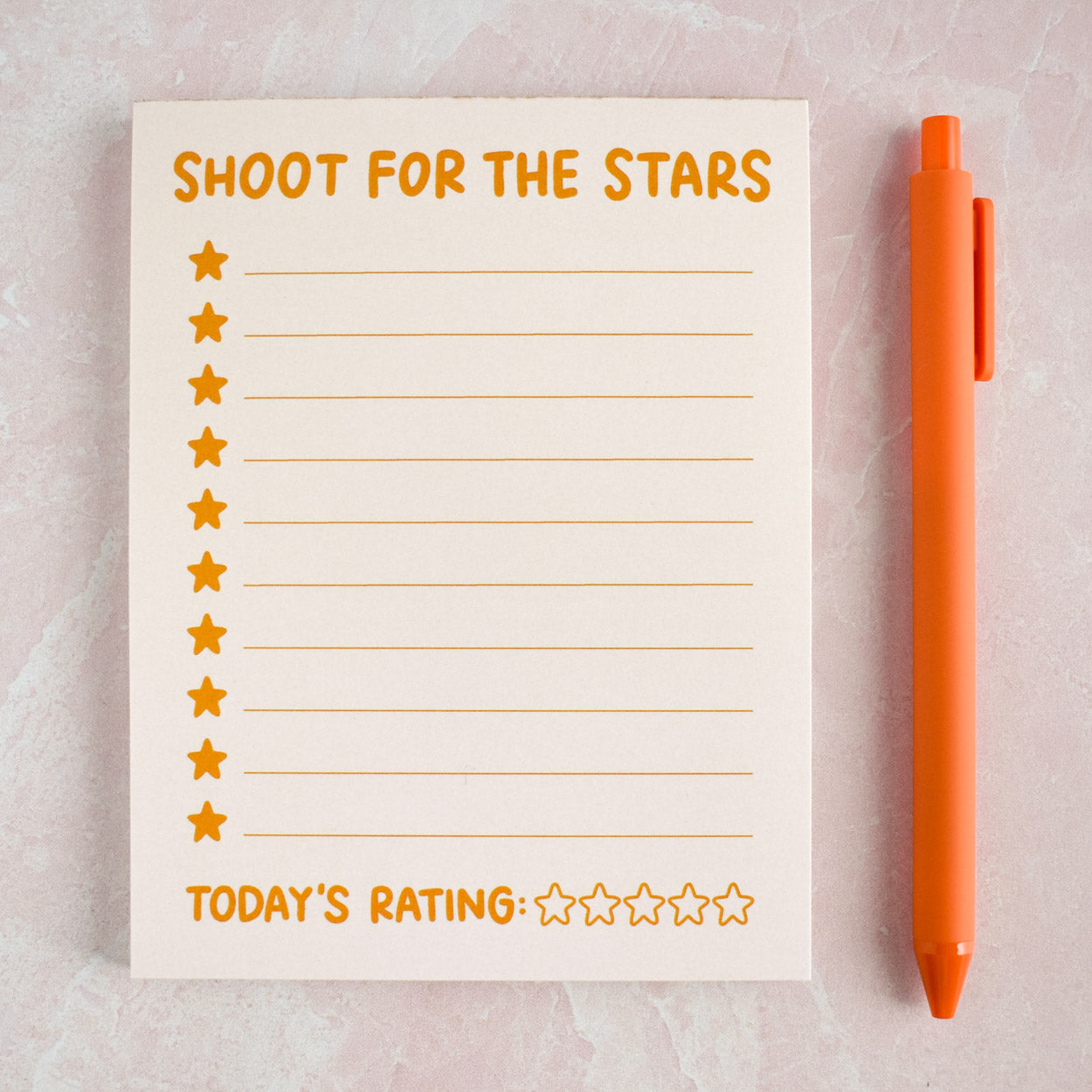 Shoot for the Stars Notepad