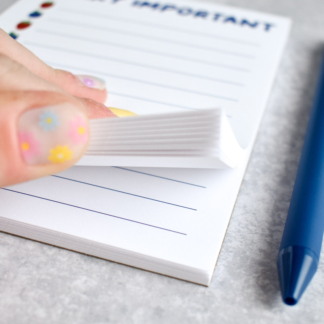 Berry Important Notepad
