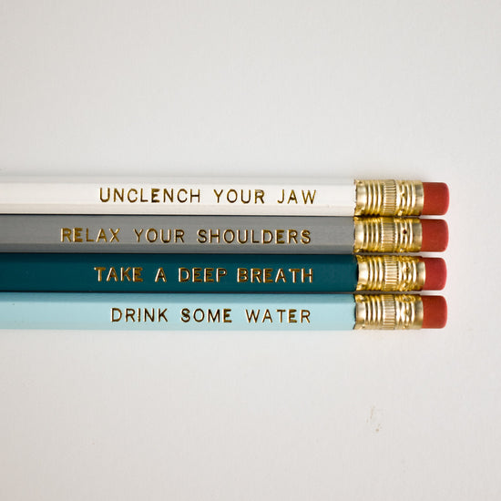 Self Care Reminders Pencil Pack