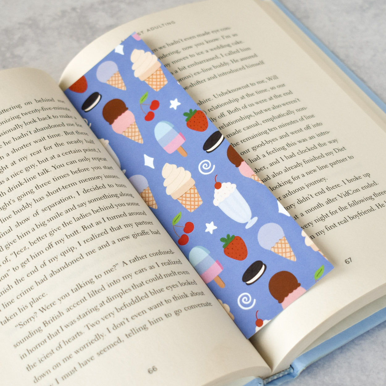 Ice Cream Bookmark