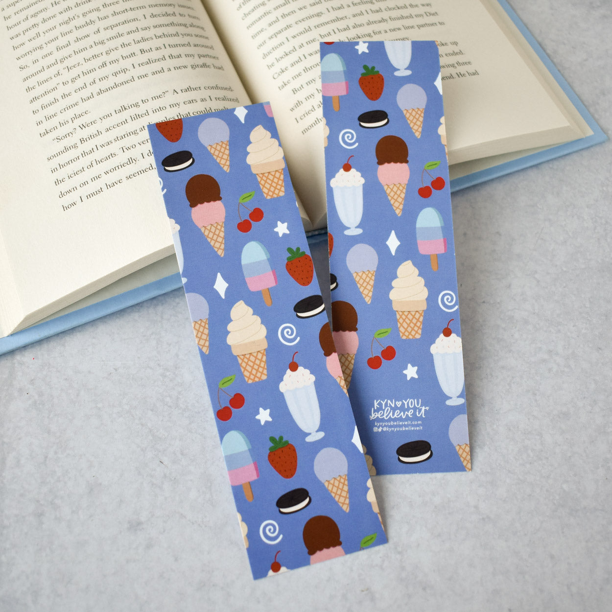 Ice Cream Bookmark