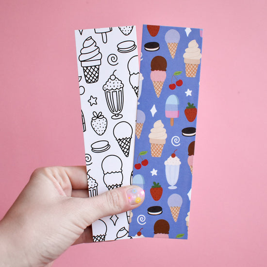 Ice Cream Bookmark