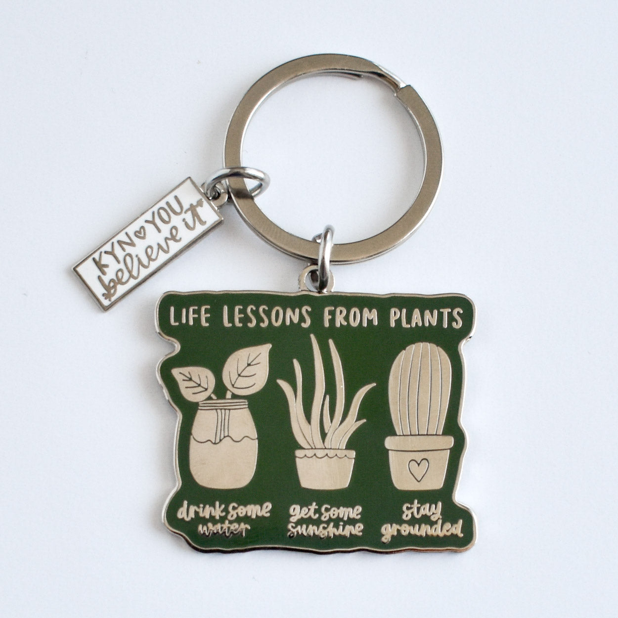 Life Lessons from Plants Keychain
