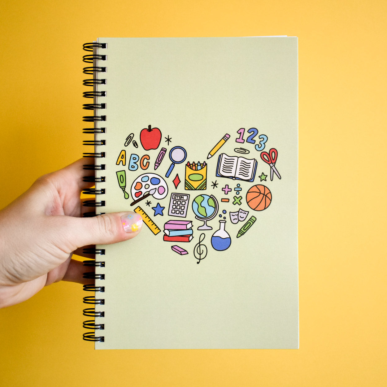 School Heart Notebook