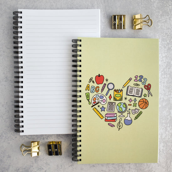 School Heart Notebook