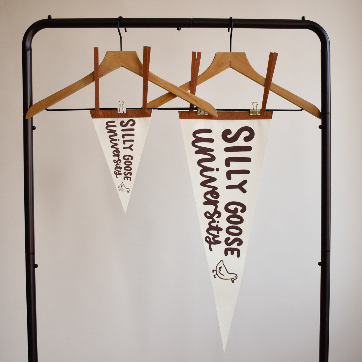 Silly Goose University Pennant Flag
