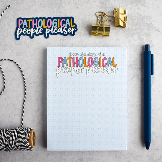 Pathological People Pleaser Notepad