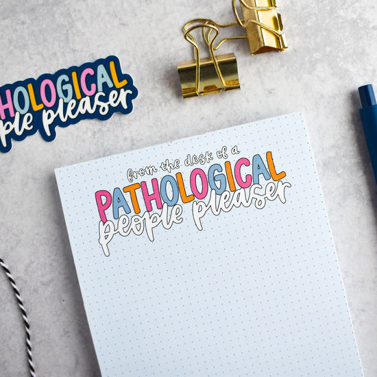 Pathological People Pleaser Notepad