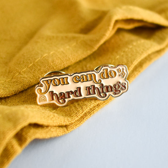 Do Hard Things Pin