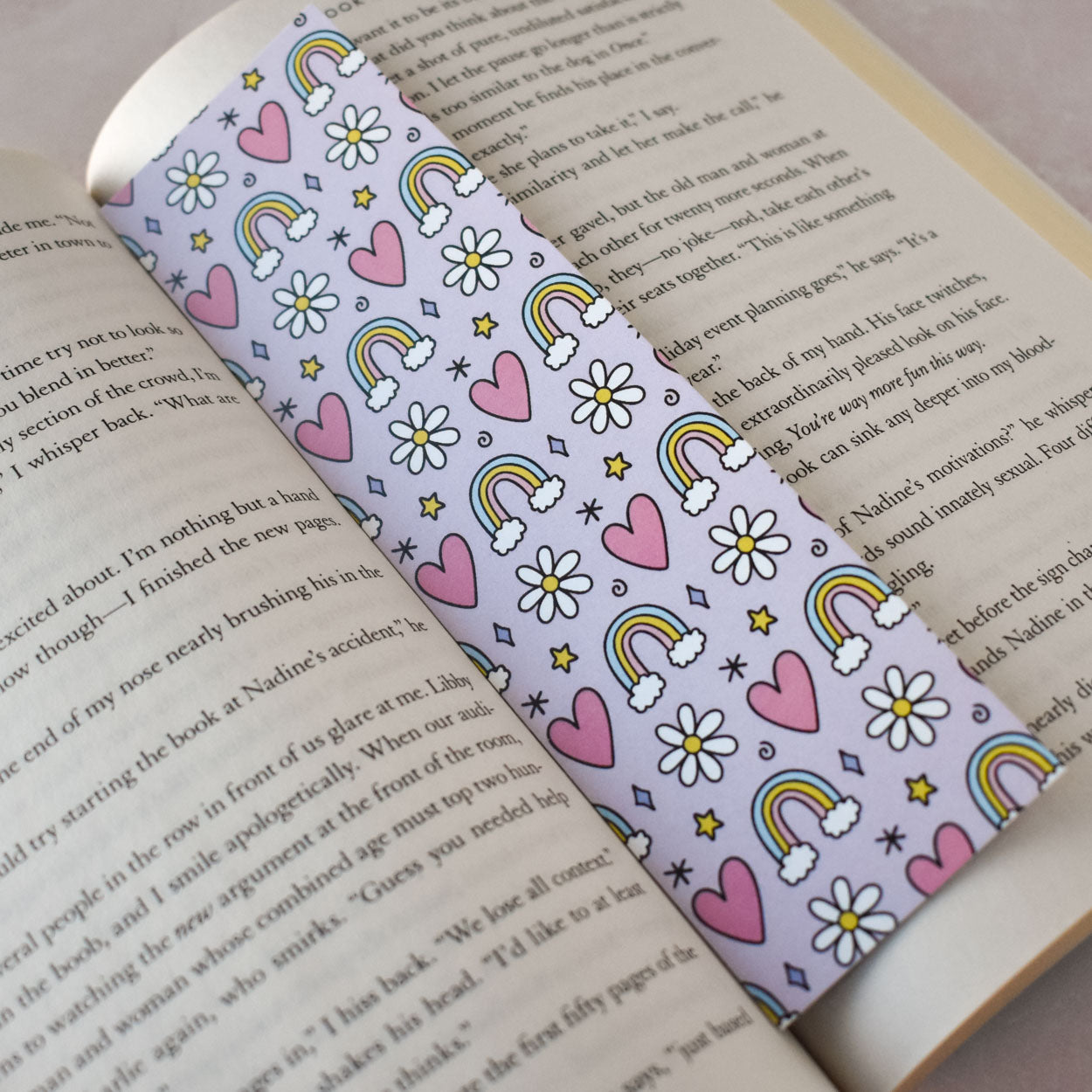 Rainbow Pattern Bookmark