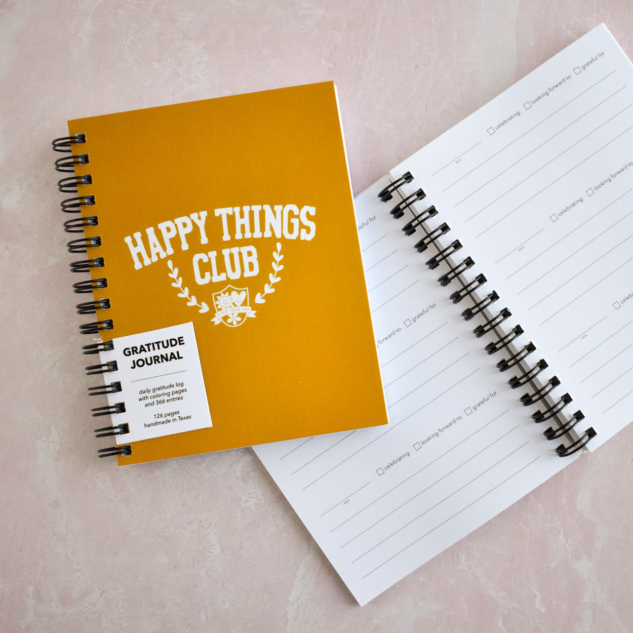 Happy Things Club Mini Gratitude Journal