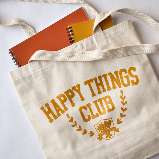 Happy Things Club Tote Bag