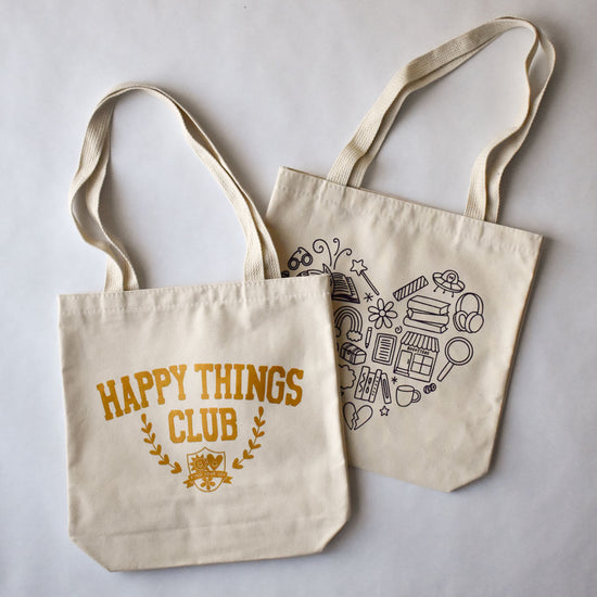 Happy Things Club Tote Bag