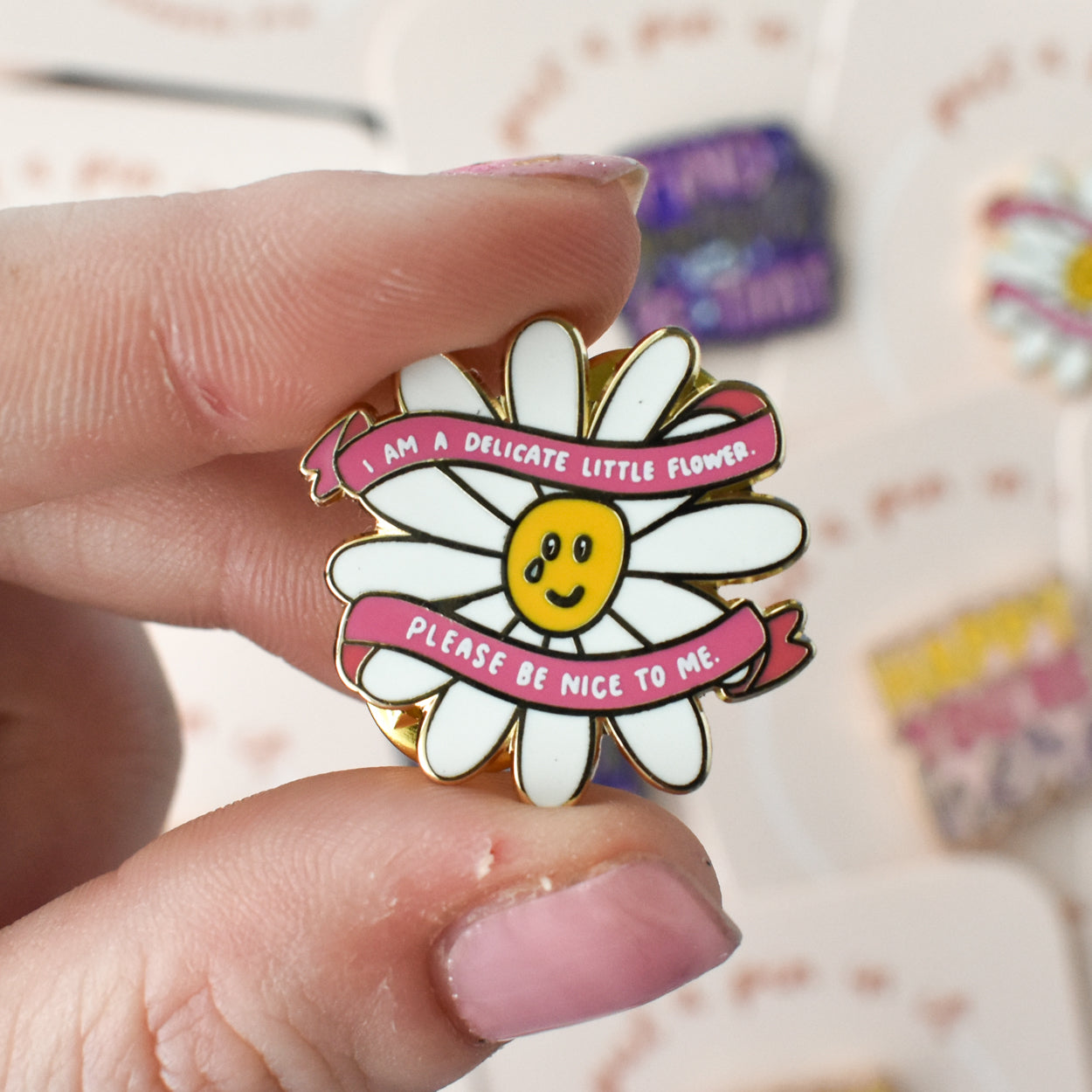 Delicate Flower Pin