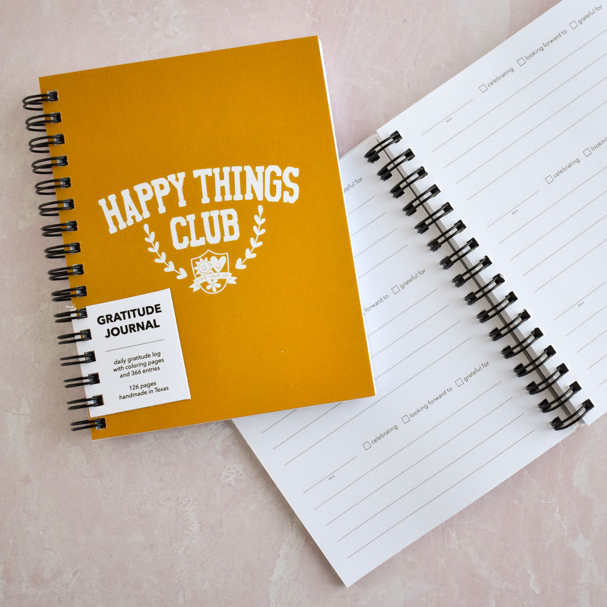 Happy Things Club Mini Gratitude Journal