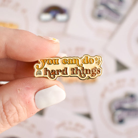 Do Hard Things Pin