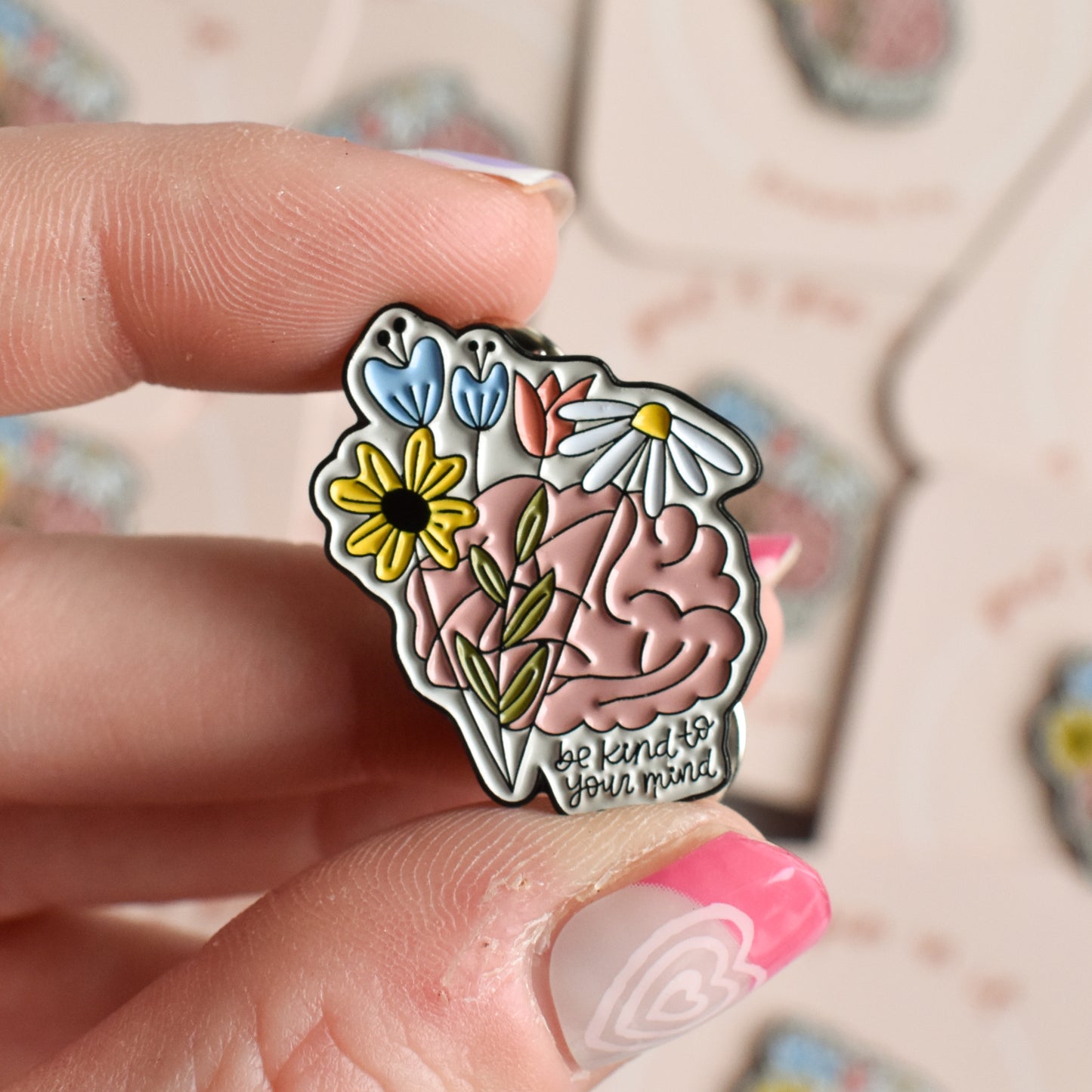 Be Kind To Your Mind Pin
