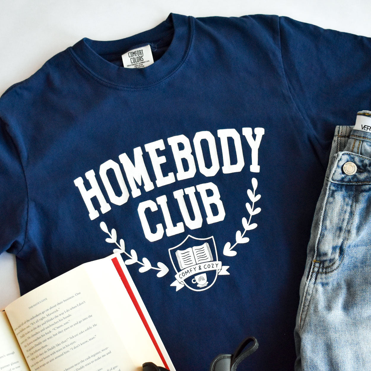 Homebody Club Tee (Navy)