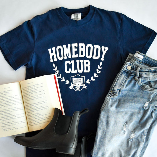 Homebody Club Tee (Navy)