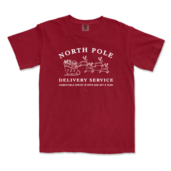 North Pole Delivery Service Tee