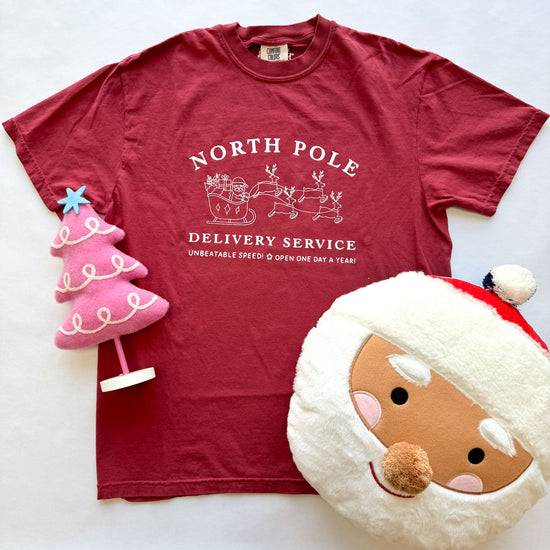 North Pole Delivery Service Tee