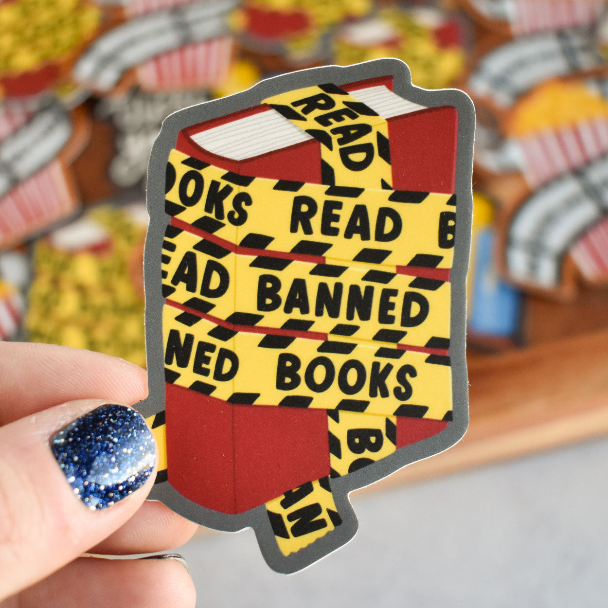 Read Banned Books Sticker