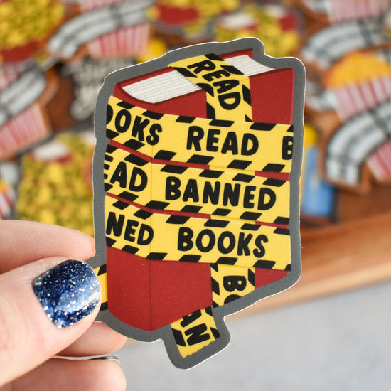 Read Banned Books Sticker