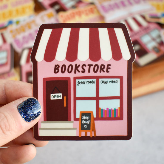 Bookstore Storefront Sticker