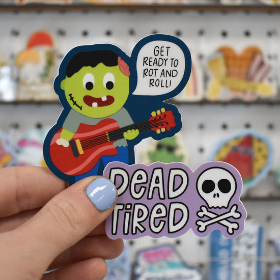 Dead Tired Sticker