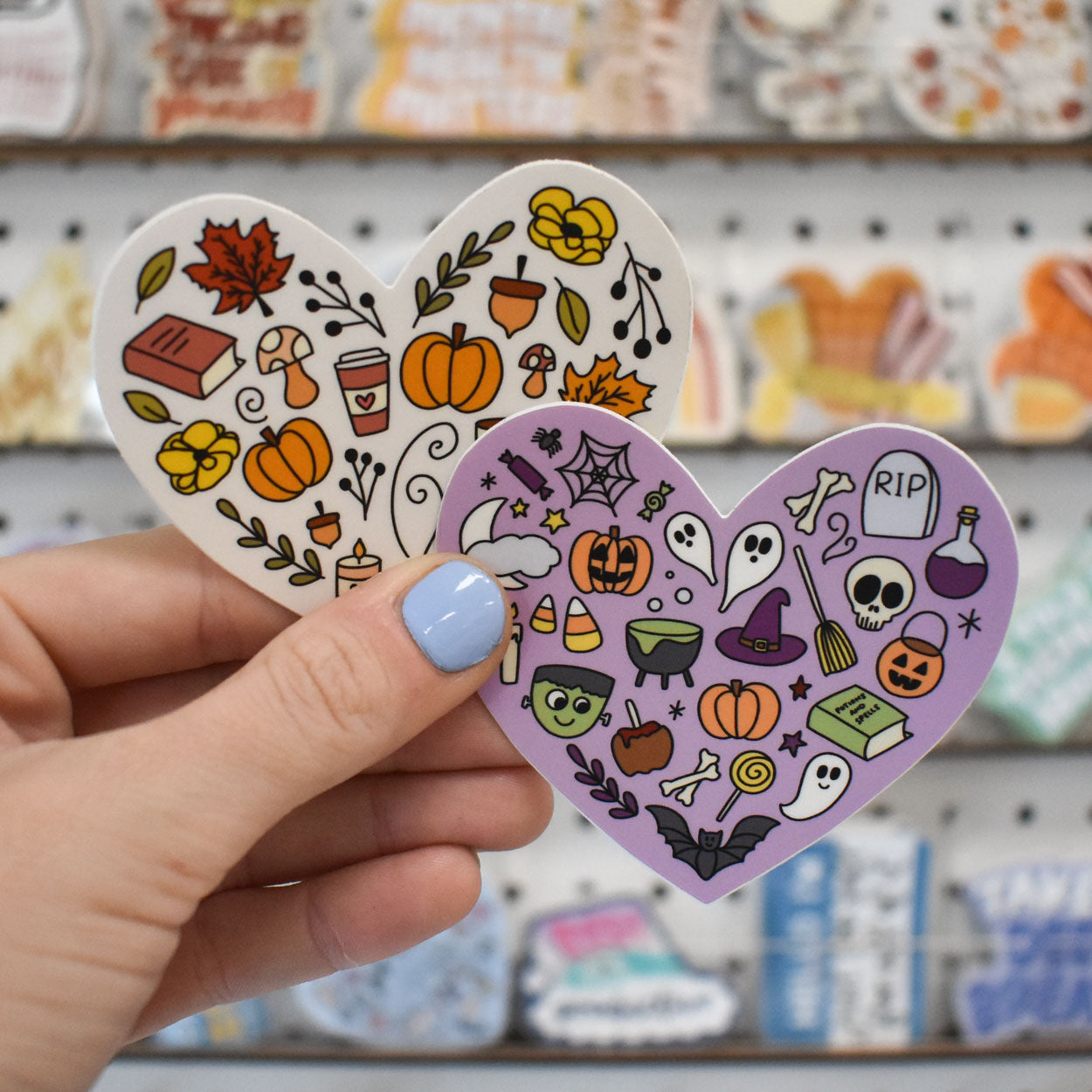 Halloween Heart Sticker