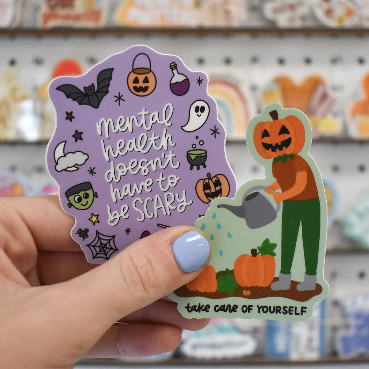 Take Care of Yourself Pumpkin Sticker