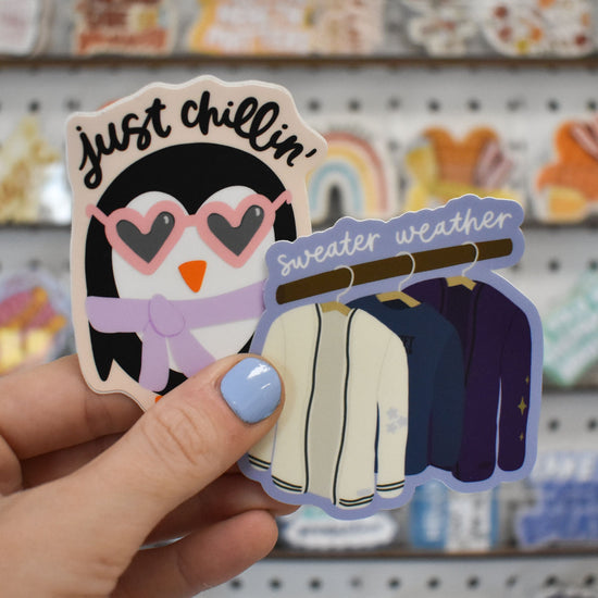 Sweater Weather Sticker