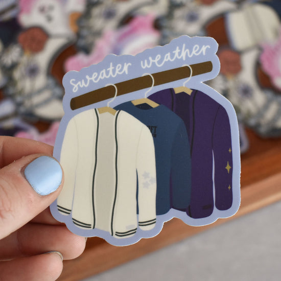 Sweater Weather Sticker