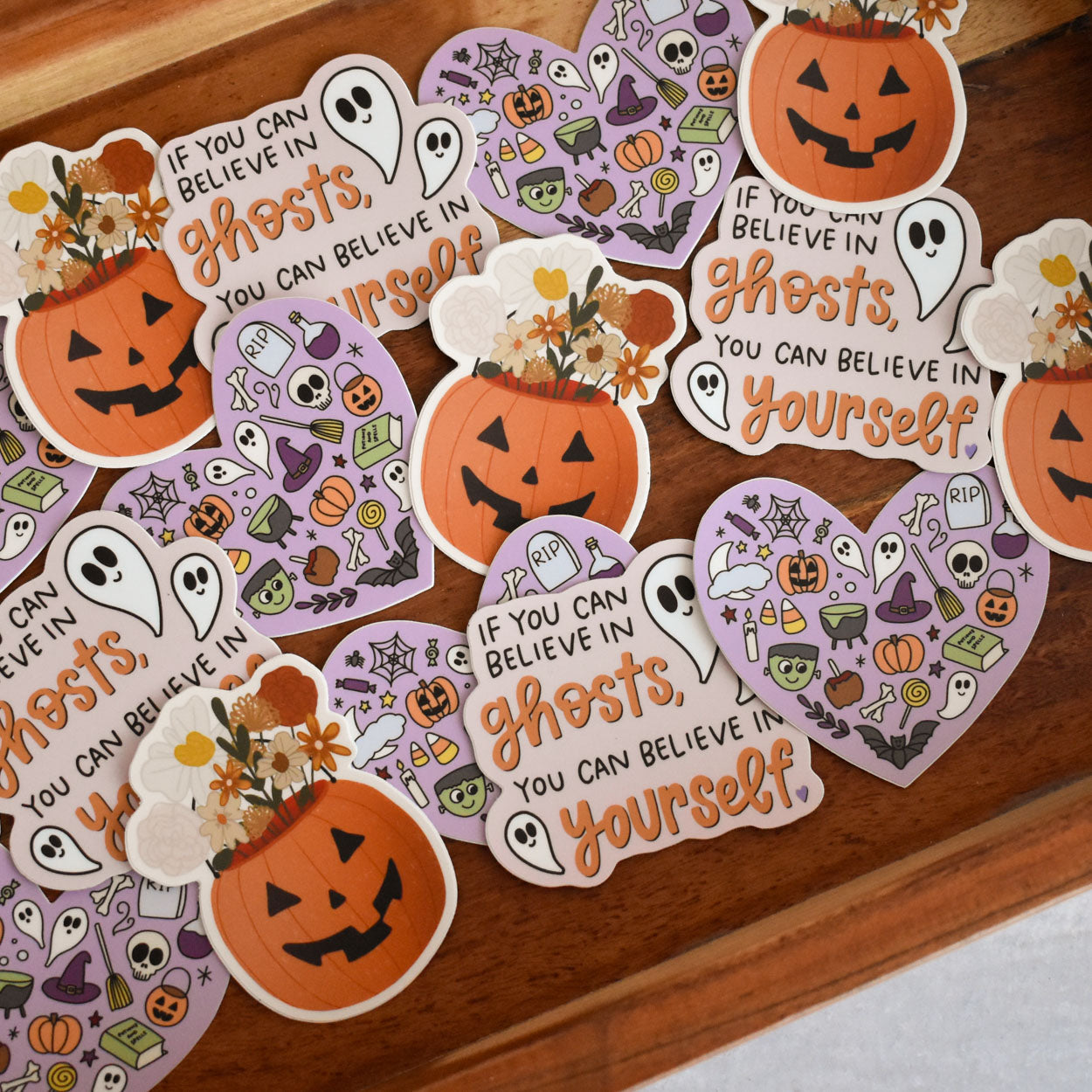 Halloween Heart Sticker