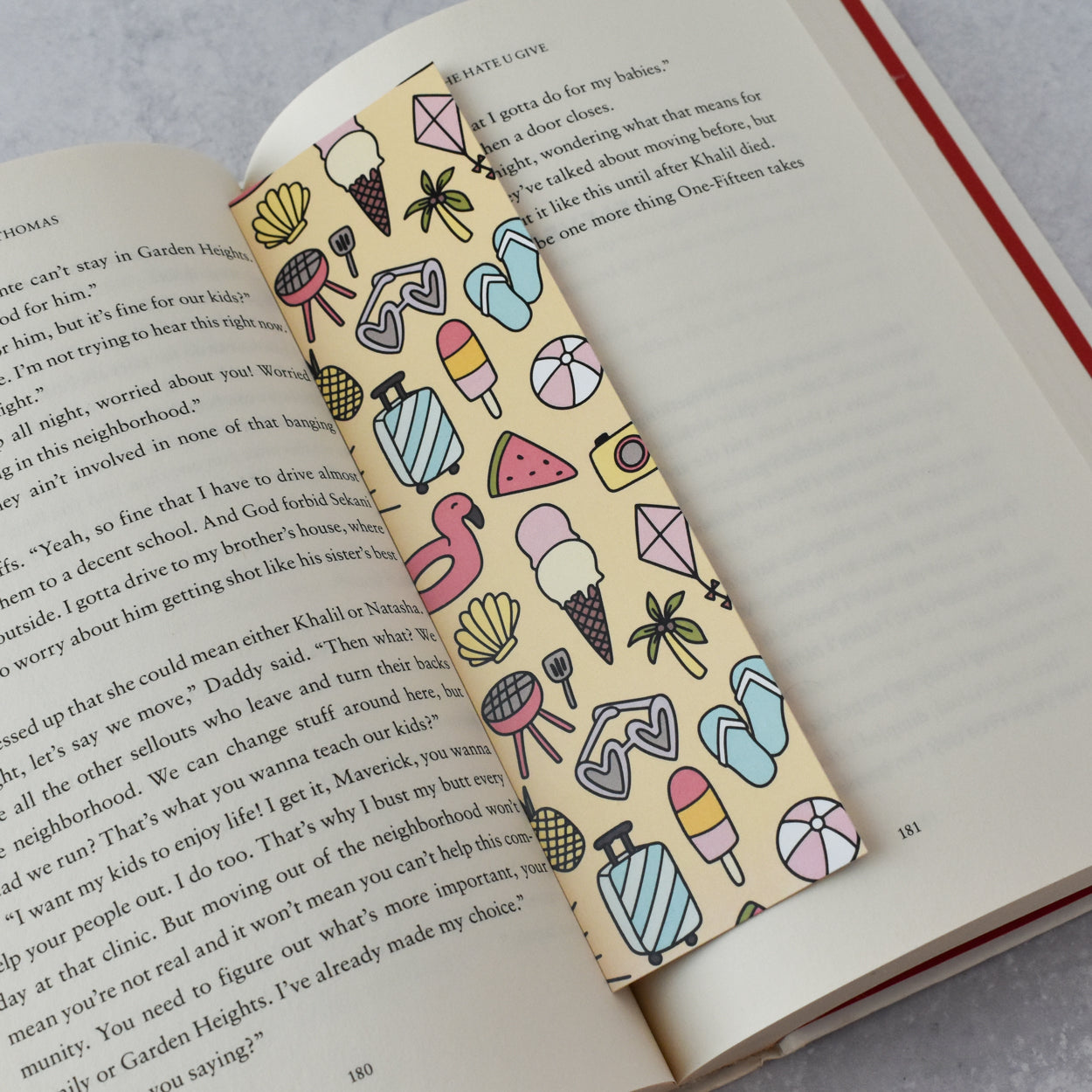 Summer Pattern Bookmark