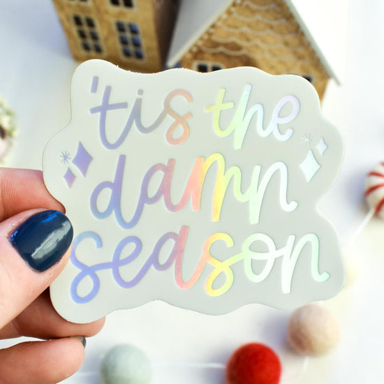 Tis The Damn Season Sticker