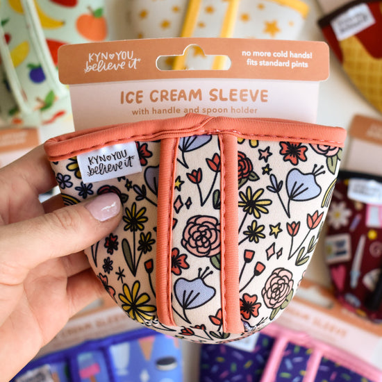 Whimsy Floral Ice Cream Sleeve