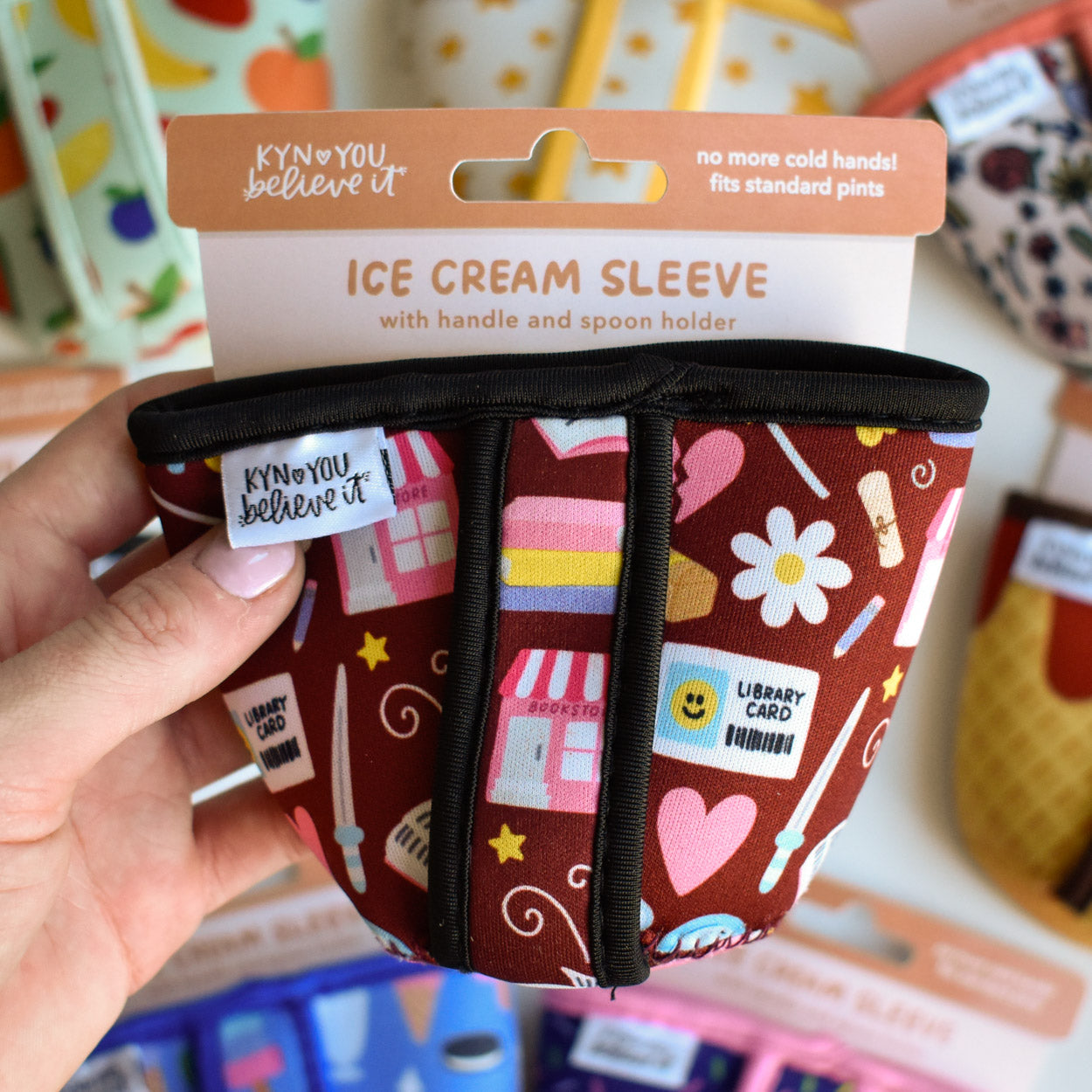 Bookish Things Ice Cream Sleeve