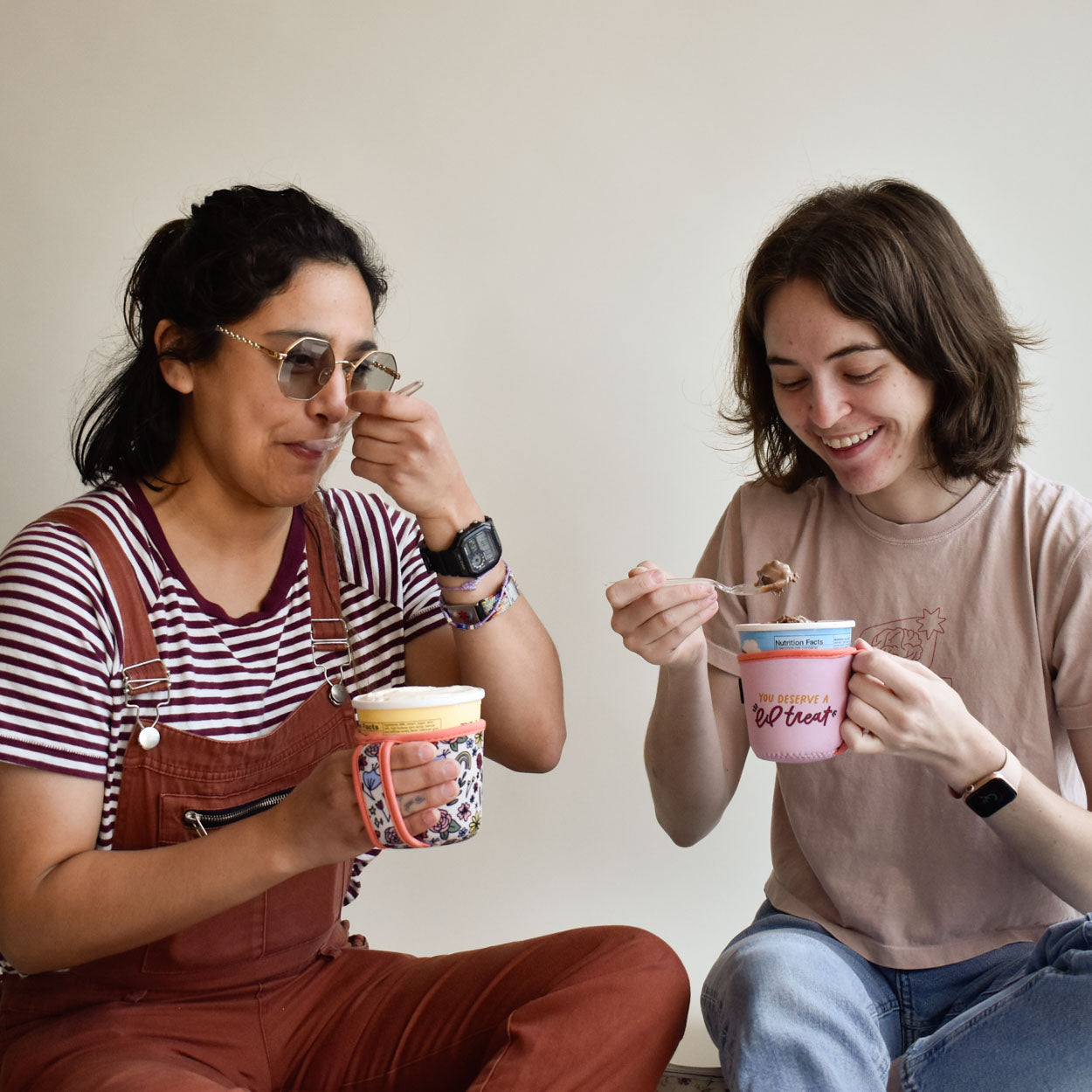 You Deserve A Lil Treat Ice Cream Sleeve