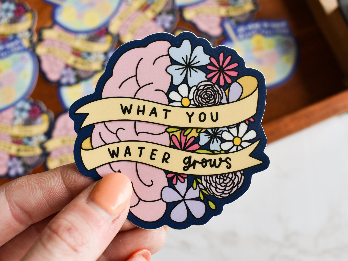What You Water Grows Sticker
