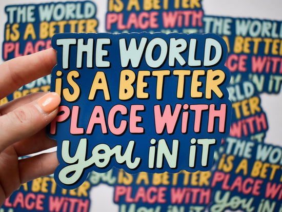 Better With You In It Car Magnet
