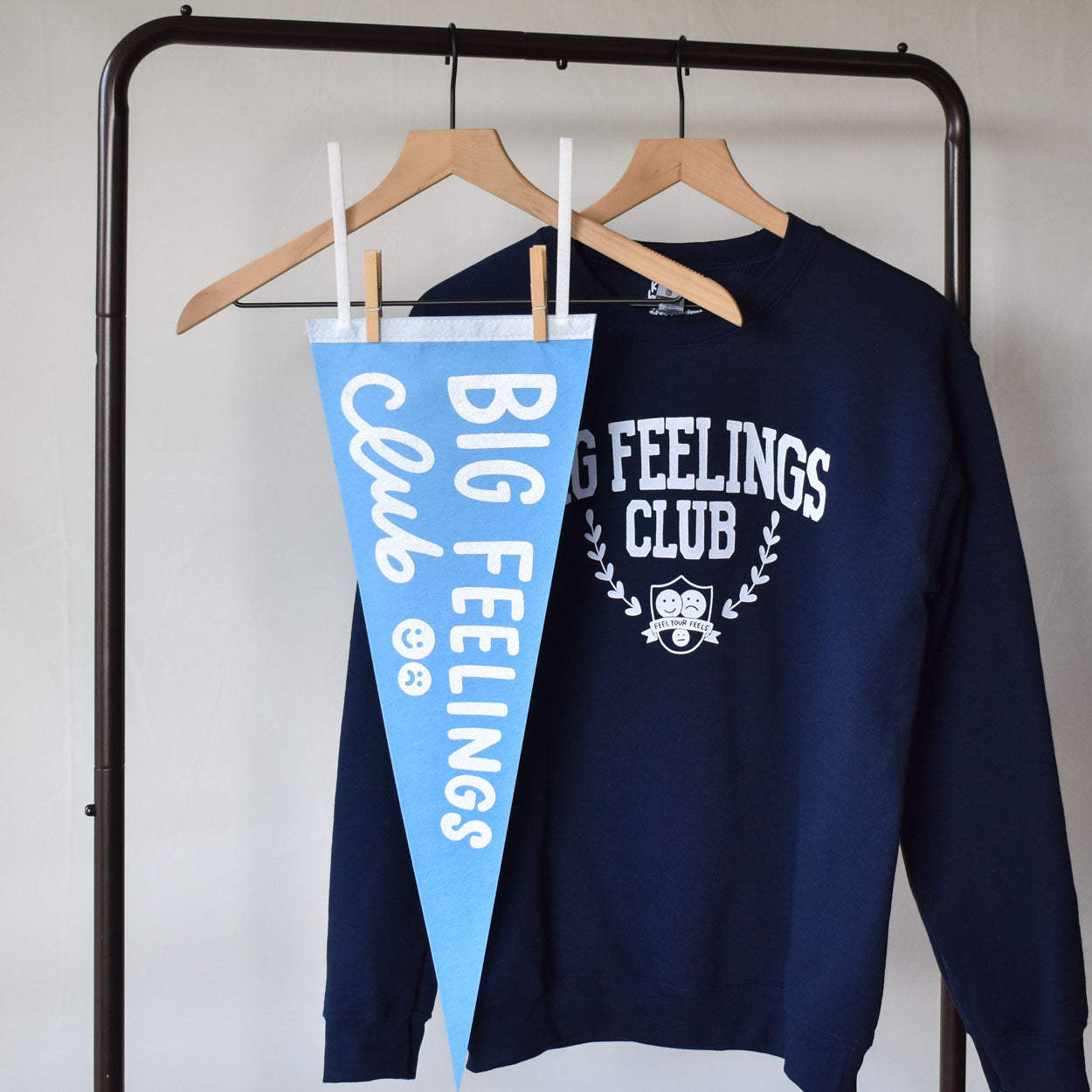 Big Feelings Club Pennant Flag