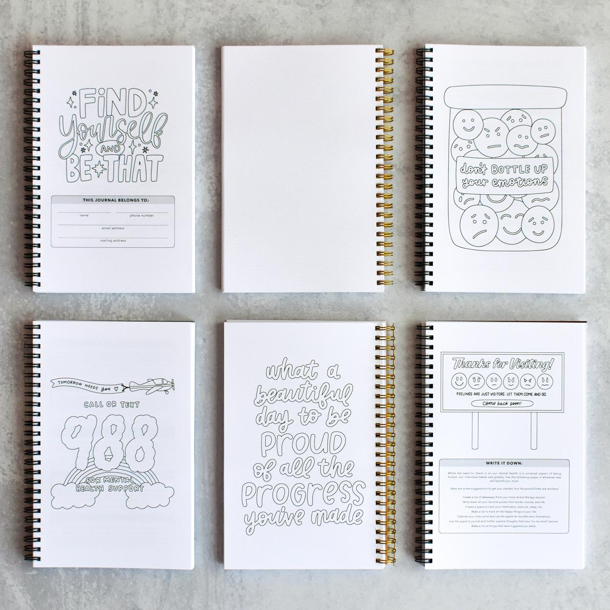 I'll Unpack This In Therapy Mental Health Journal